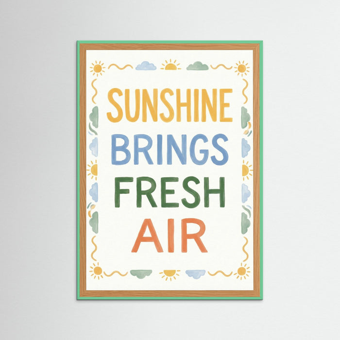 Mint Wood Dinner Party Affirmation