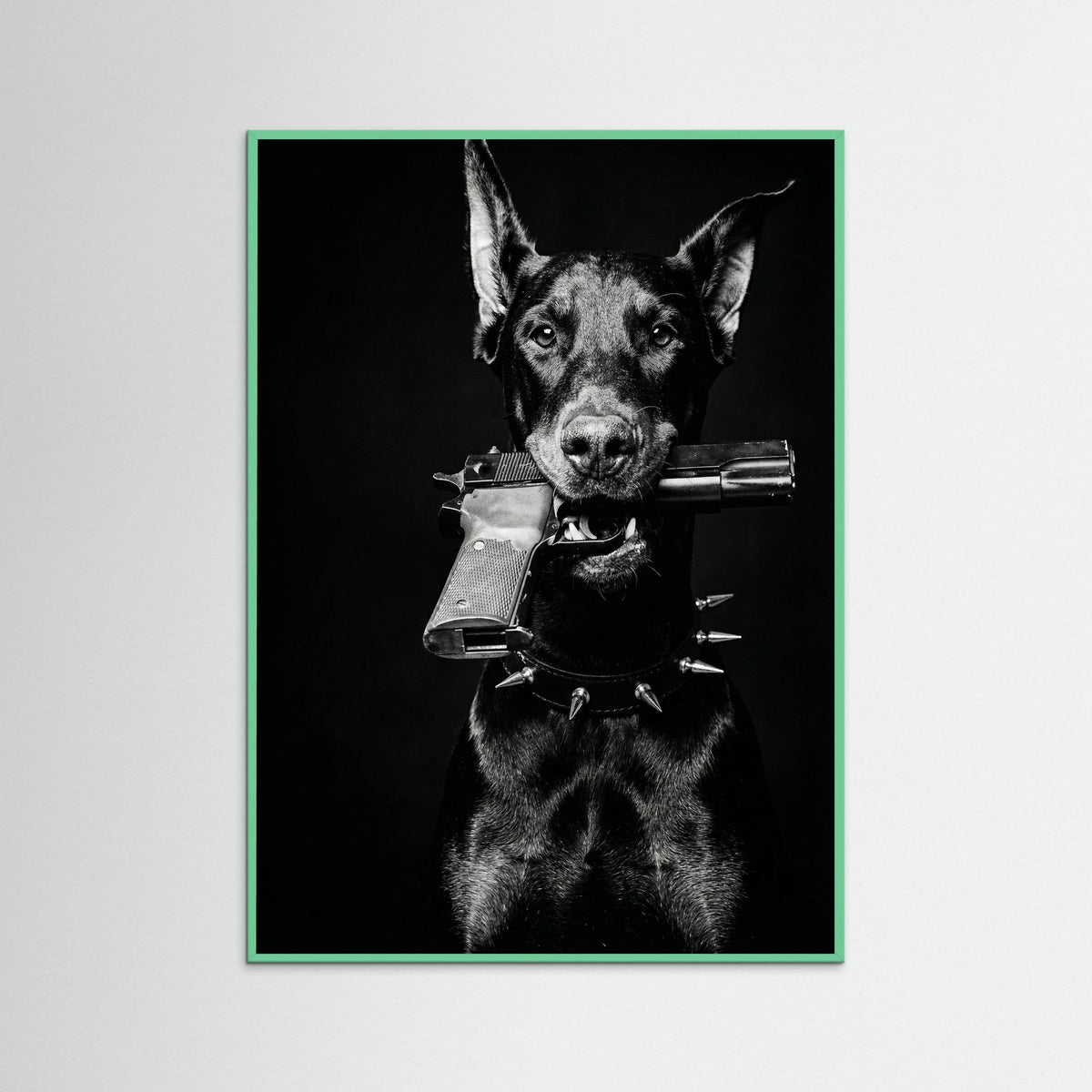 Mint Wood Dior Doberman