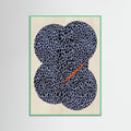 Mint Wood Dotted Serpentine