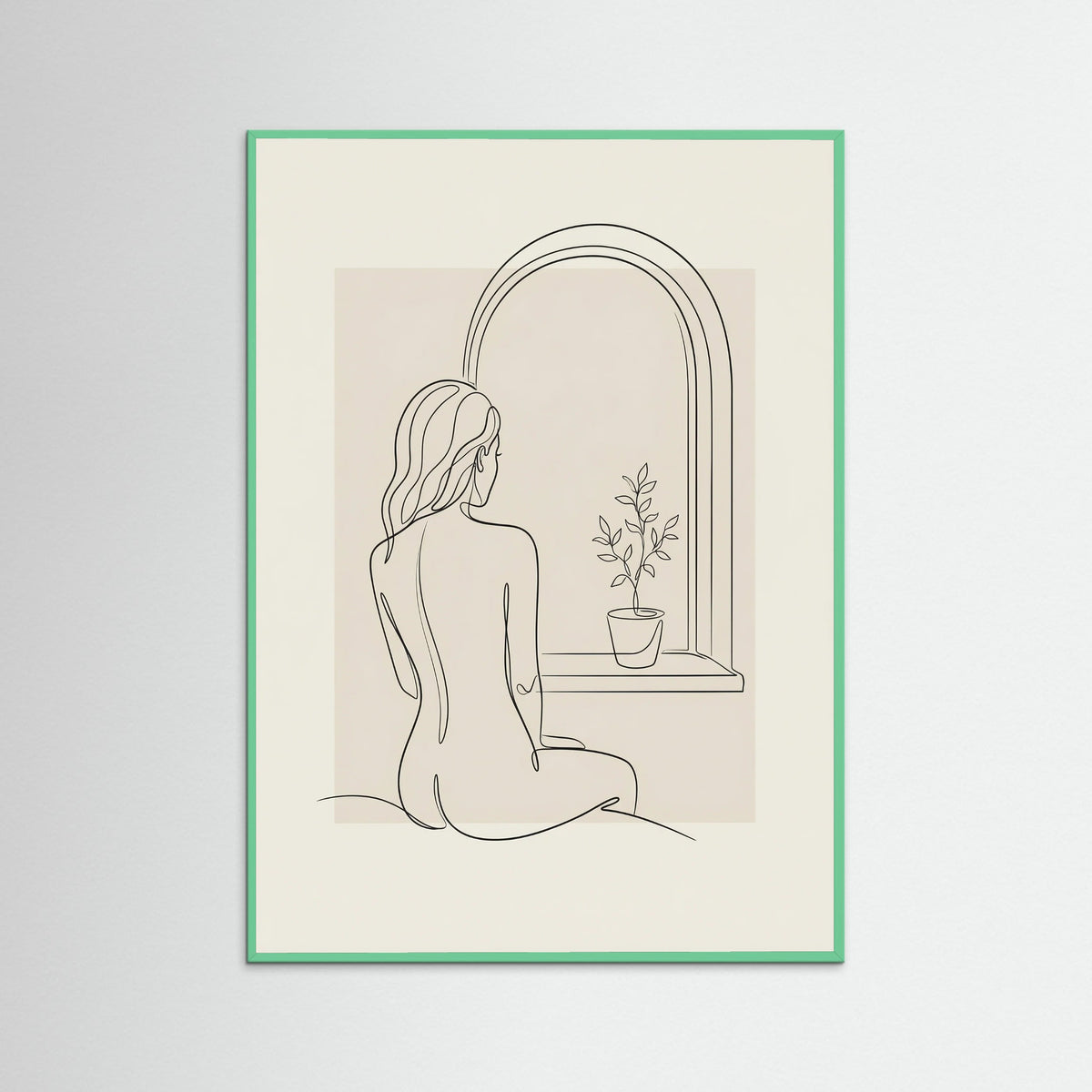 Mint Wood Dreamy Curves