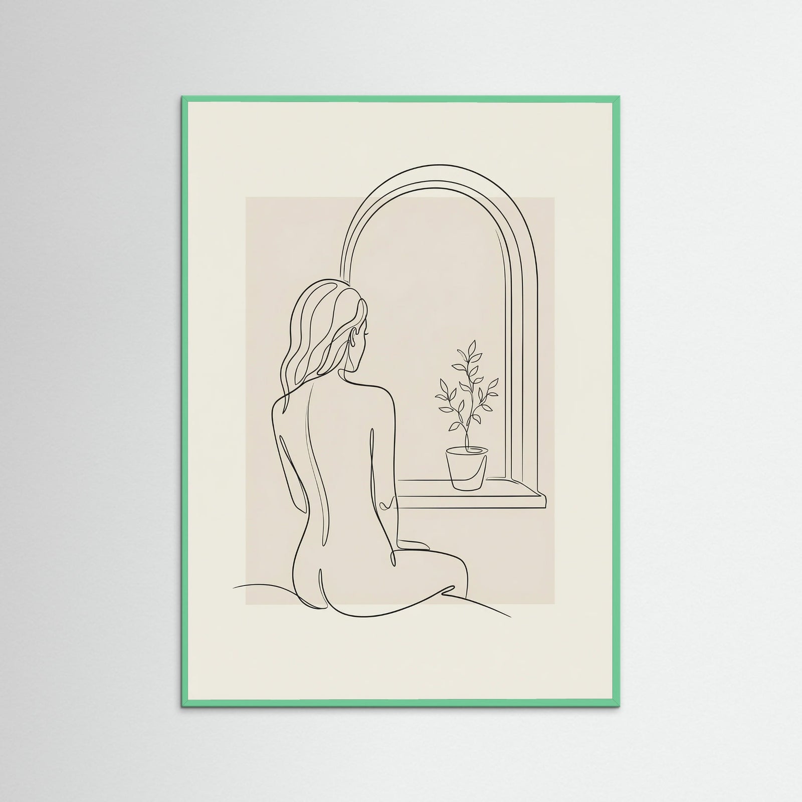 Mint Wood Dreamy Curves