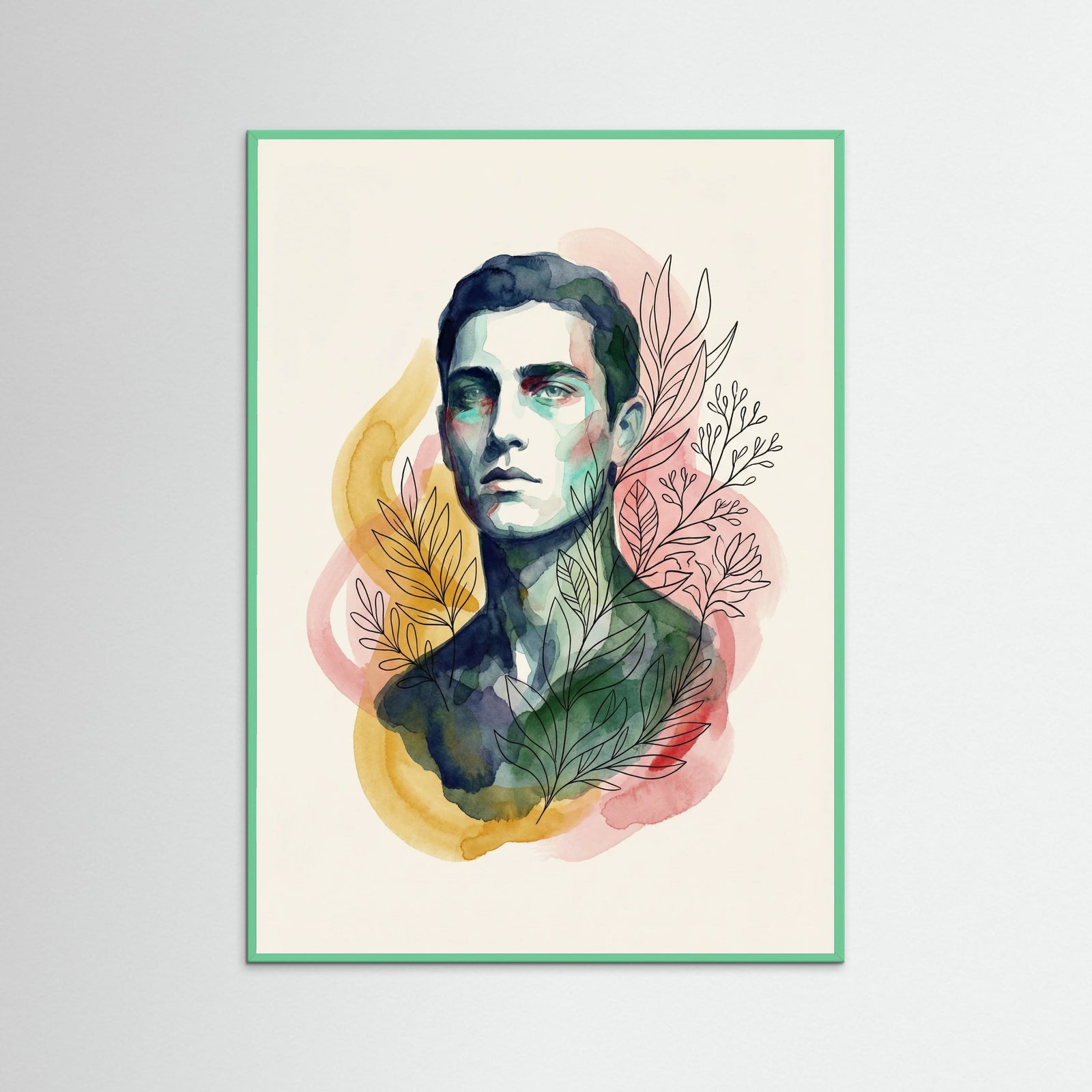 Mint Wood Dreamy Gaze