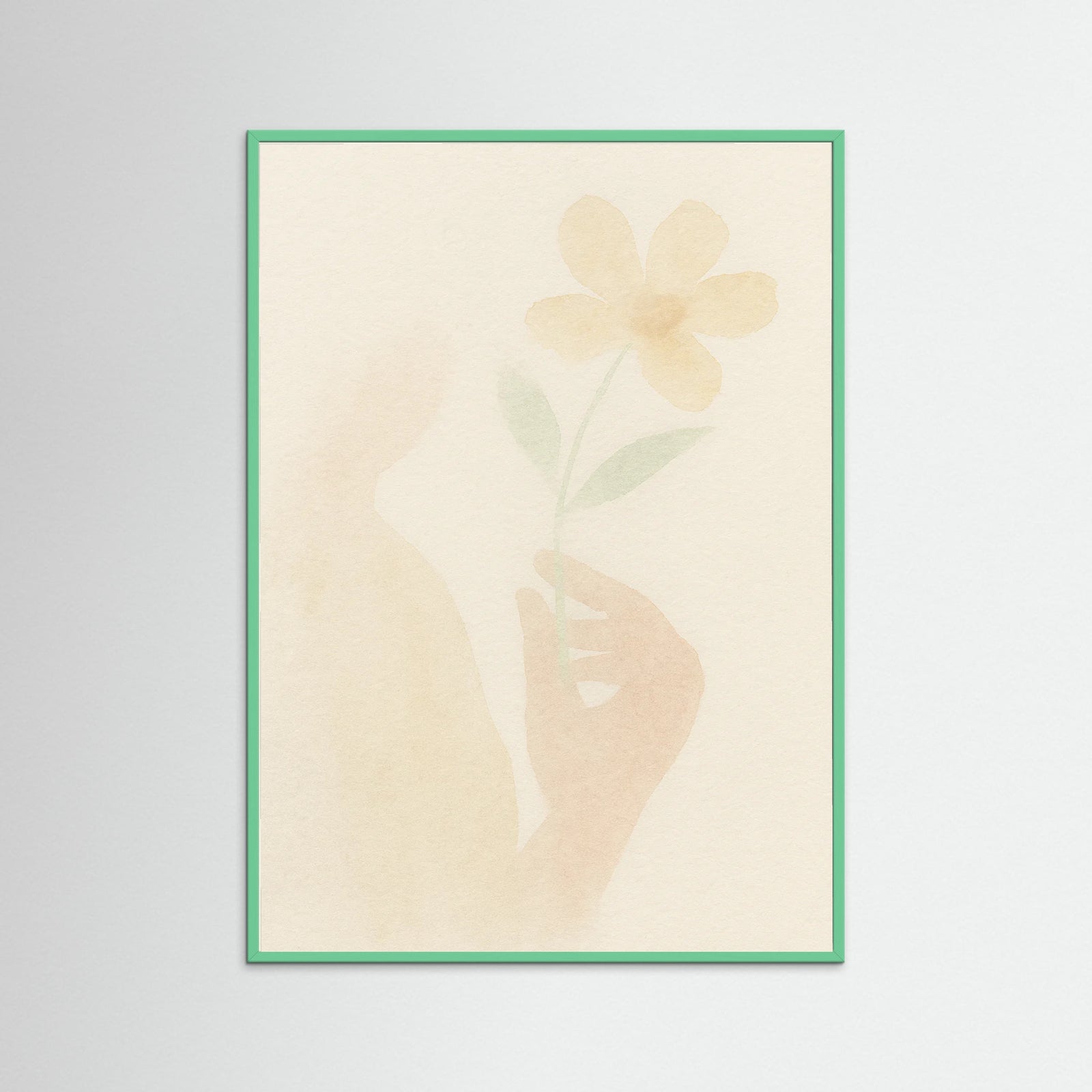 Mint Wood Dusted hues