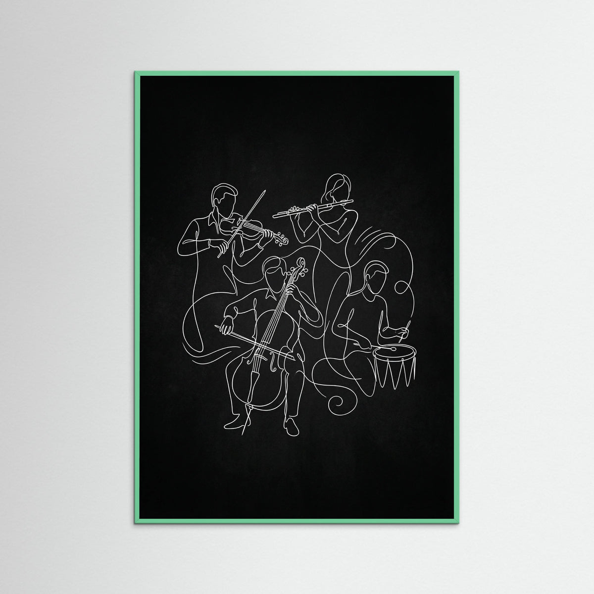 Mint Wood Dynamic Human Forms