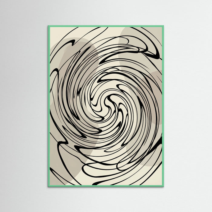 Dynamic Line Dance – Poster und Kunstdruck