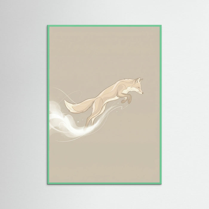 Dynamic Racquet Splash – plakat og kunsttryk