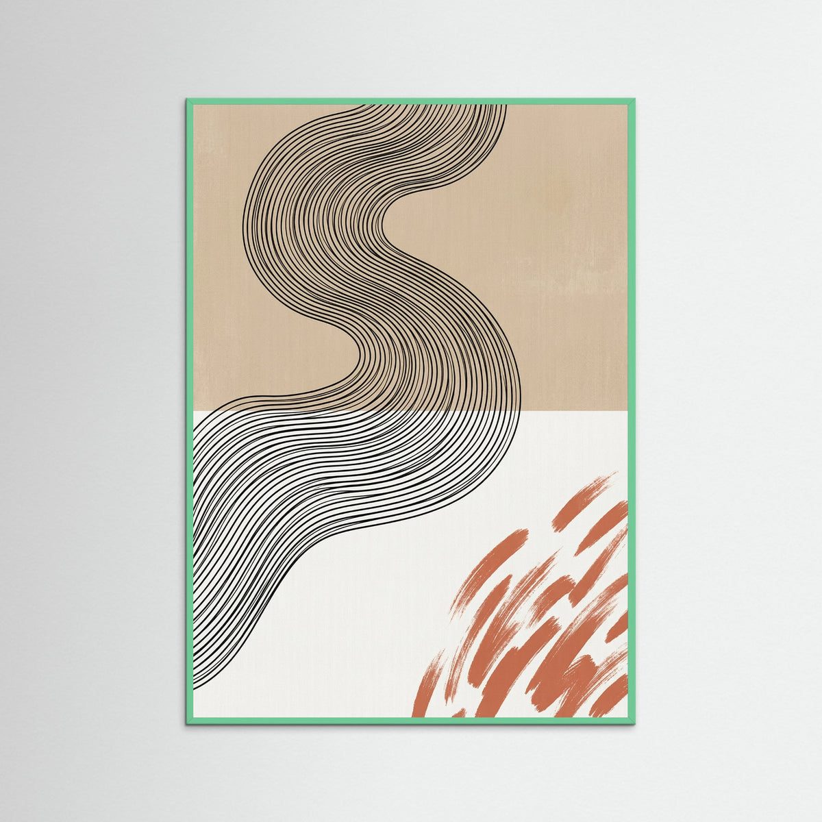 Mint Wood Earthen Rhythm