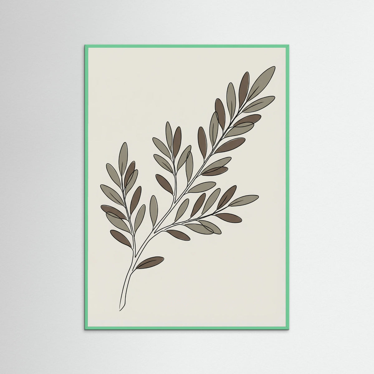 Mint Wood Earthy Botanical Grace