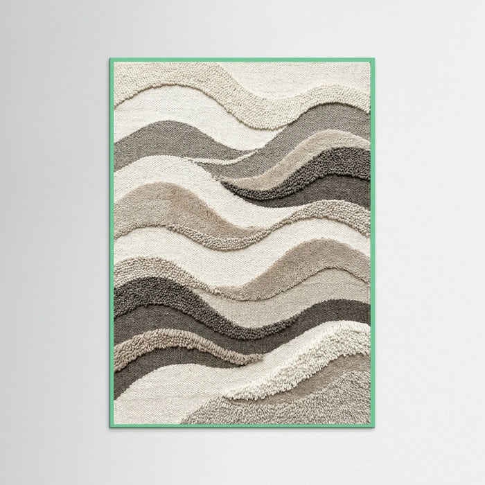 Mint Wood Earthy Contours