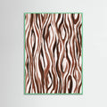 Earthy Waves Poster – poster and art print
