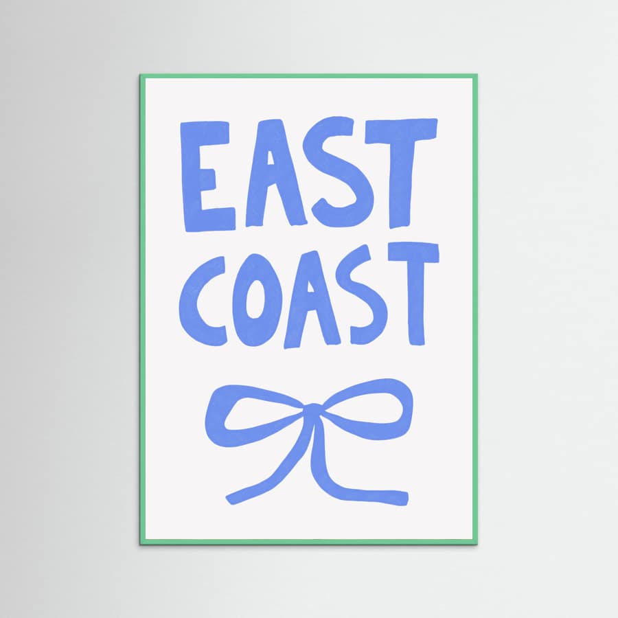 East Coast Poster – plakat og kunsttryk