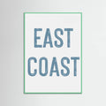 East Coast - Vertical Poster – Poster und Kunstdruck