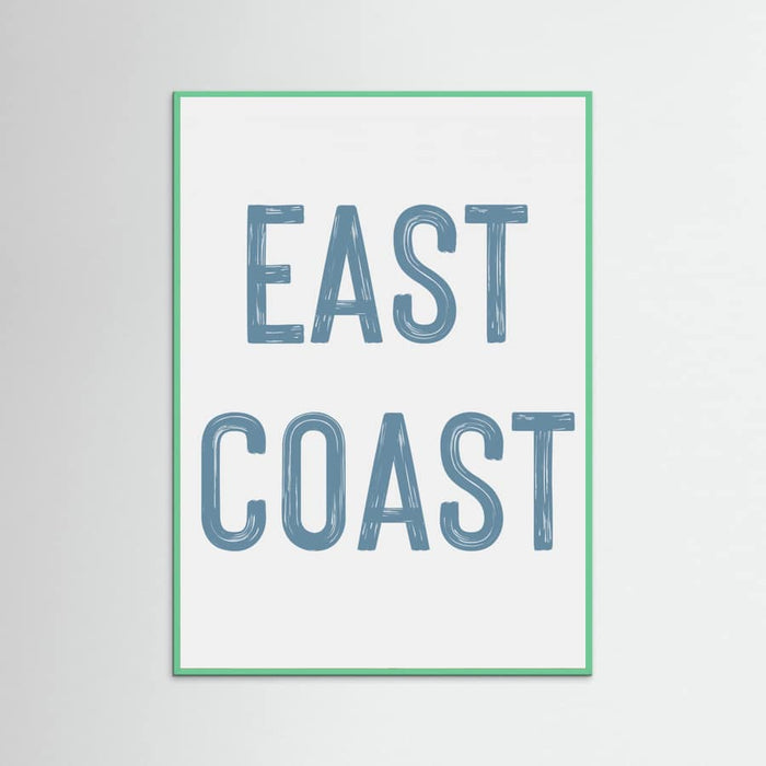 East Coast - Vertical Poster – Poster und Kunstdruck