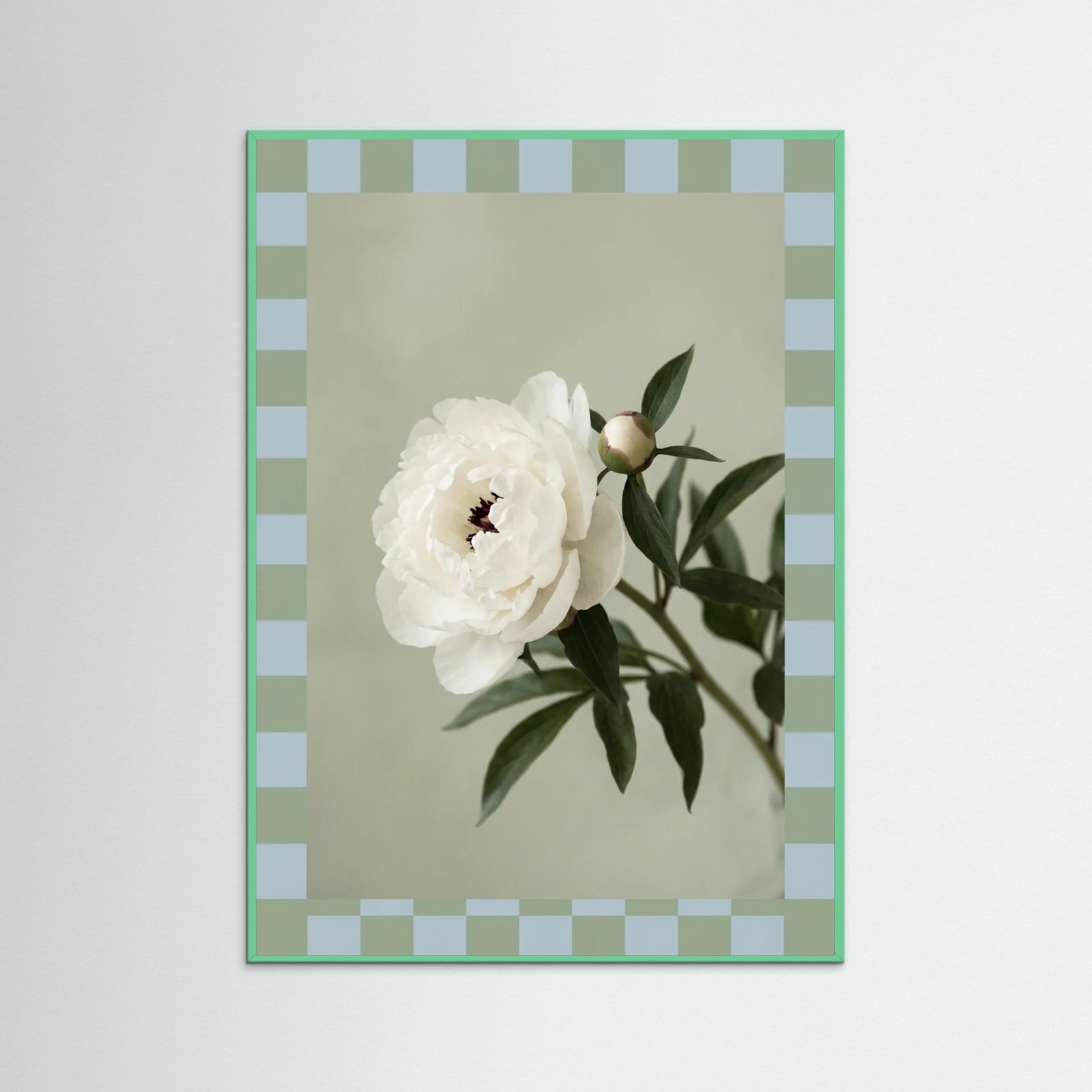 Mint Wood Elegant Blooms