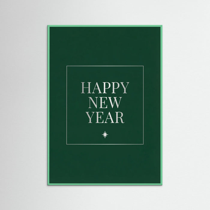 Mint Wood Elegant Christmas Wish