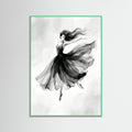 Mint Wood Elegant Silhouette