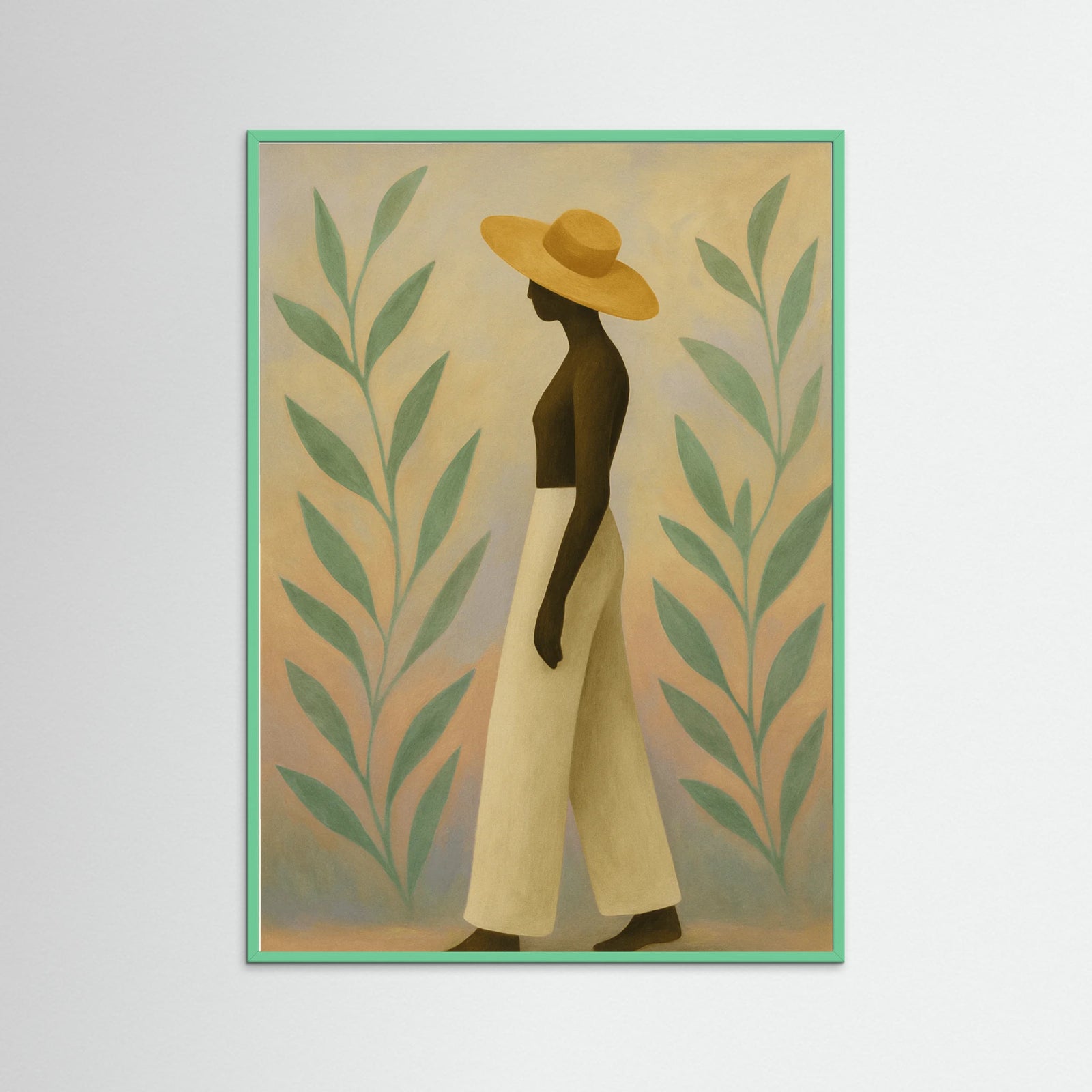 Mint Wood Elegant Solitude