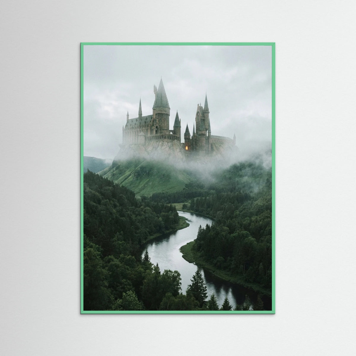 Mint Wood Emerald Ascent