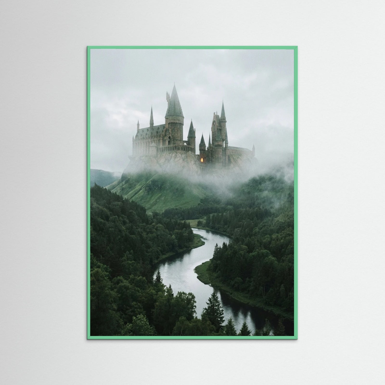 Mint Wood Emerald Ascent