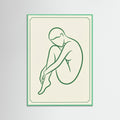 Mint Wood Emerald Embrace