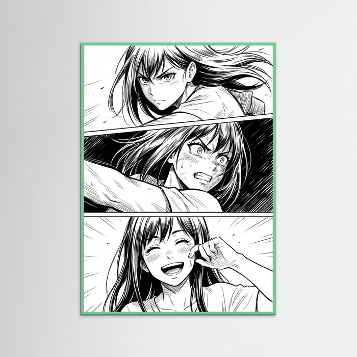 Mint Wood Emotional Manga Gaze