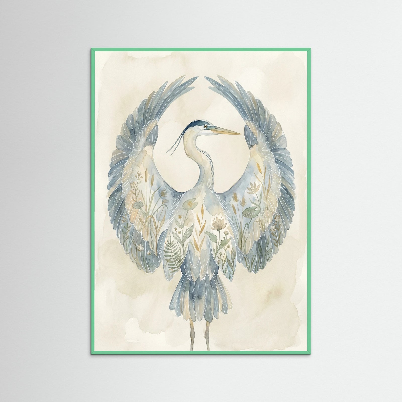 Mint Wood Enchanted Silk Moth