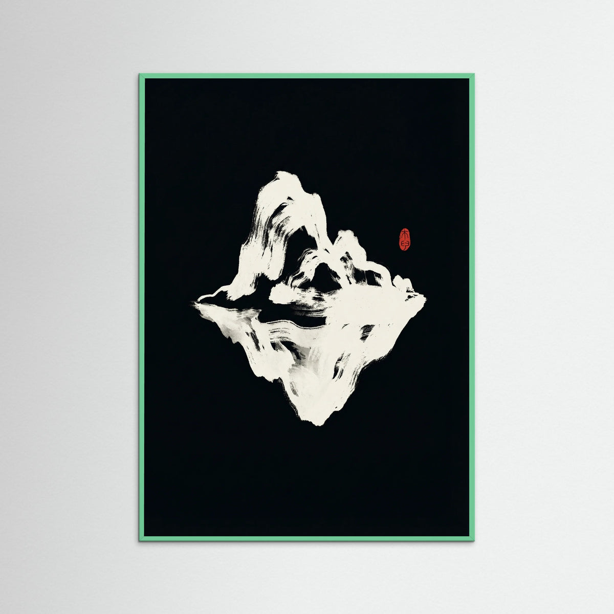 Mint Wood Enso Serenity Black