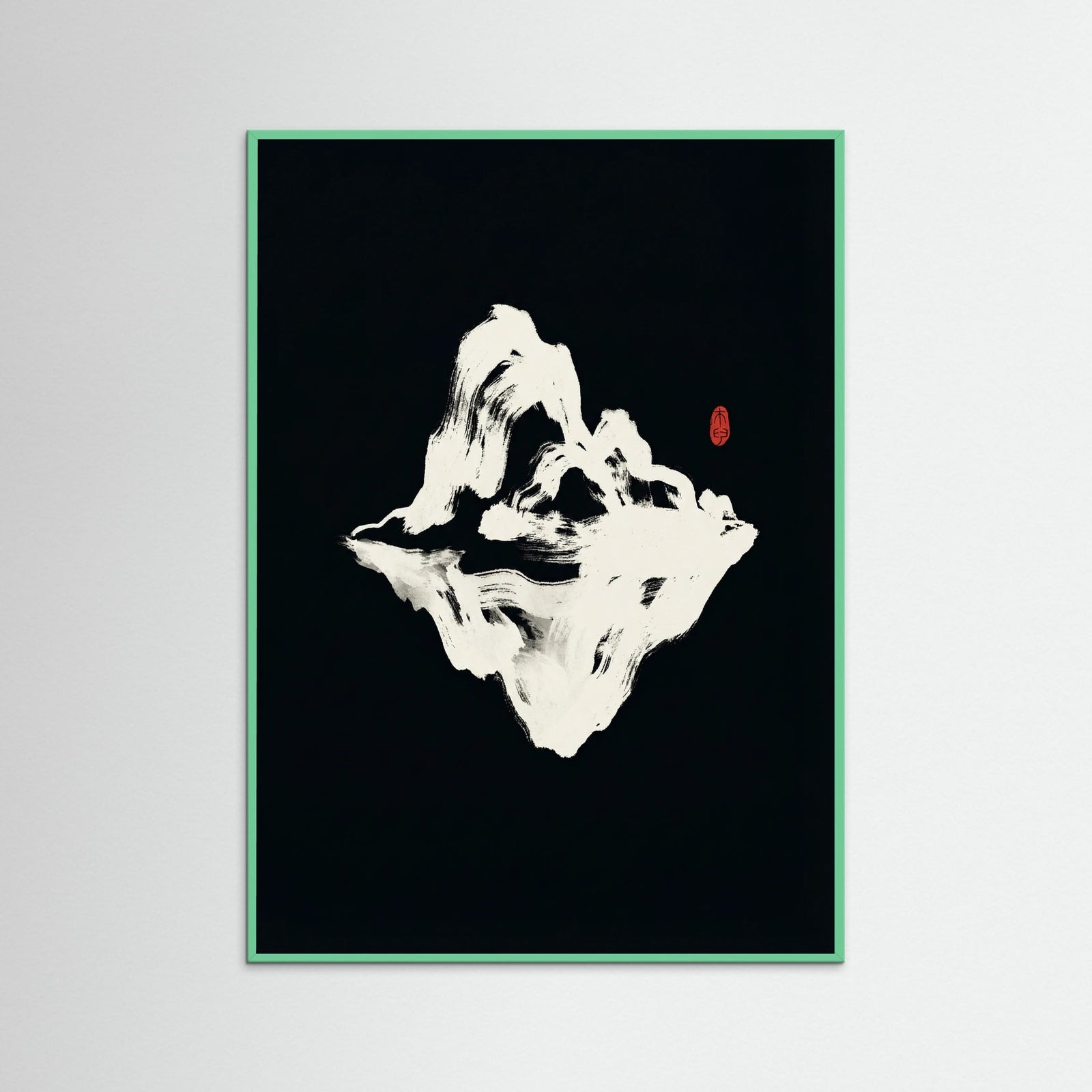 Mint Wood Enso Serenity Black