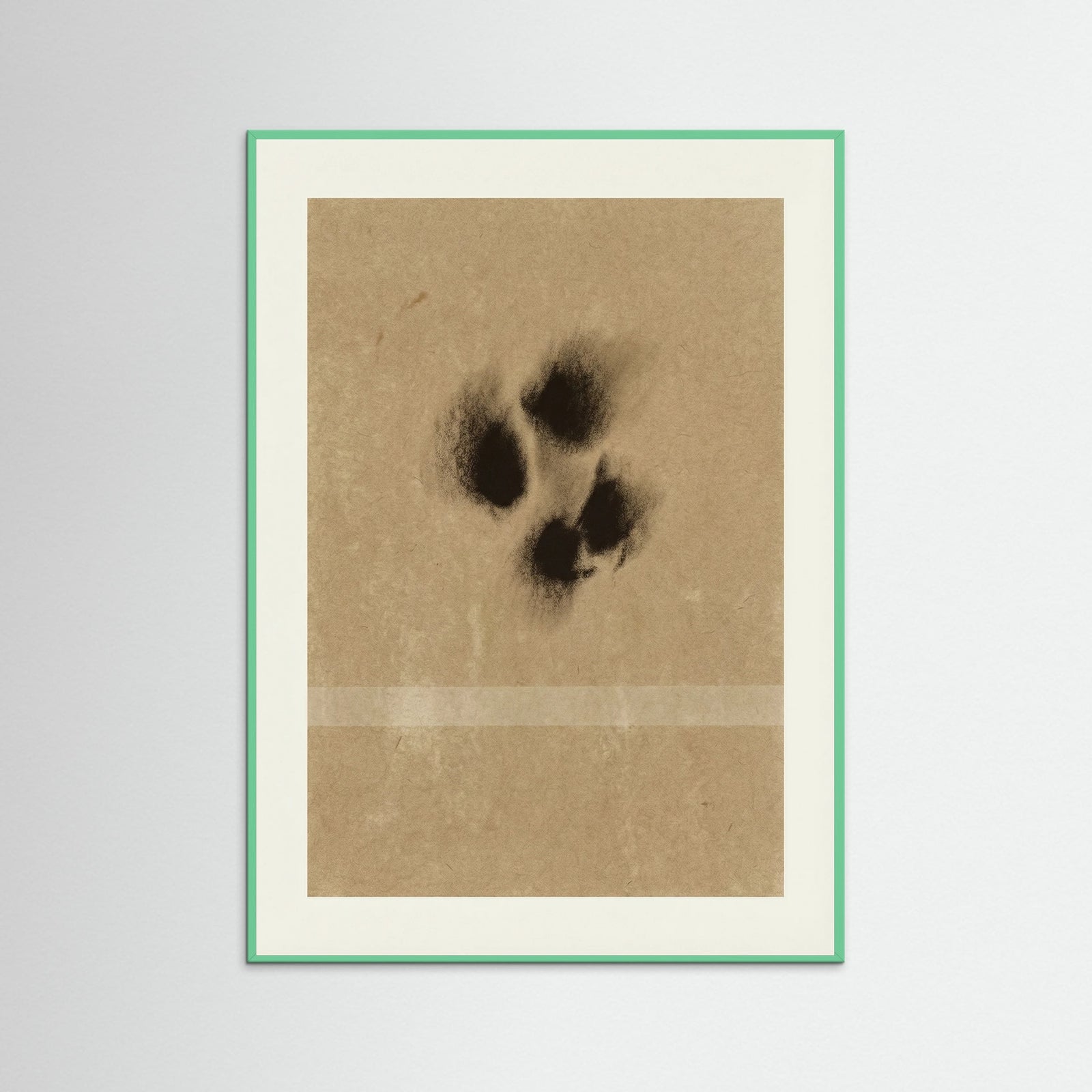 Mint Wood Ephemeral Marks