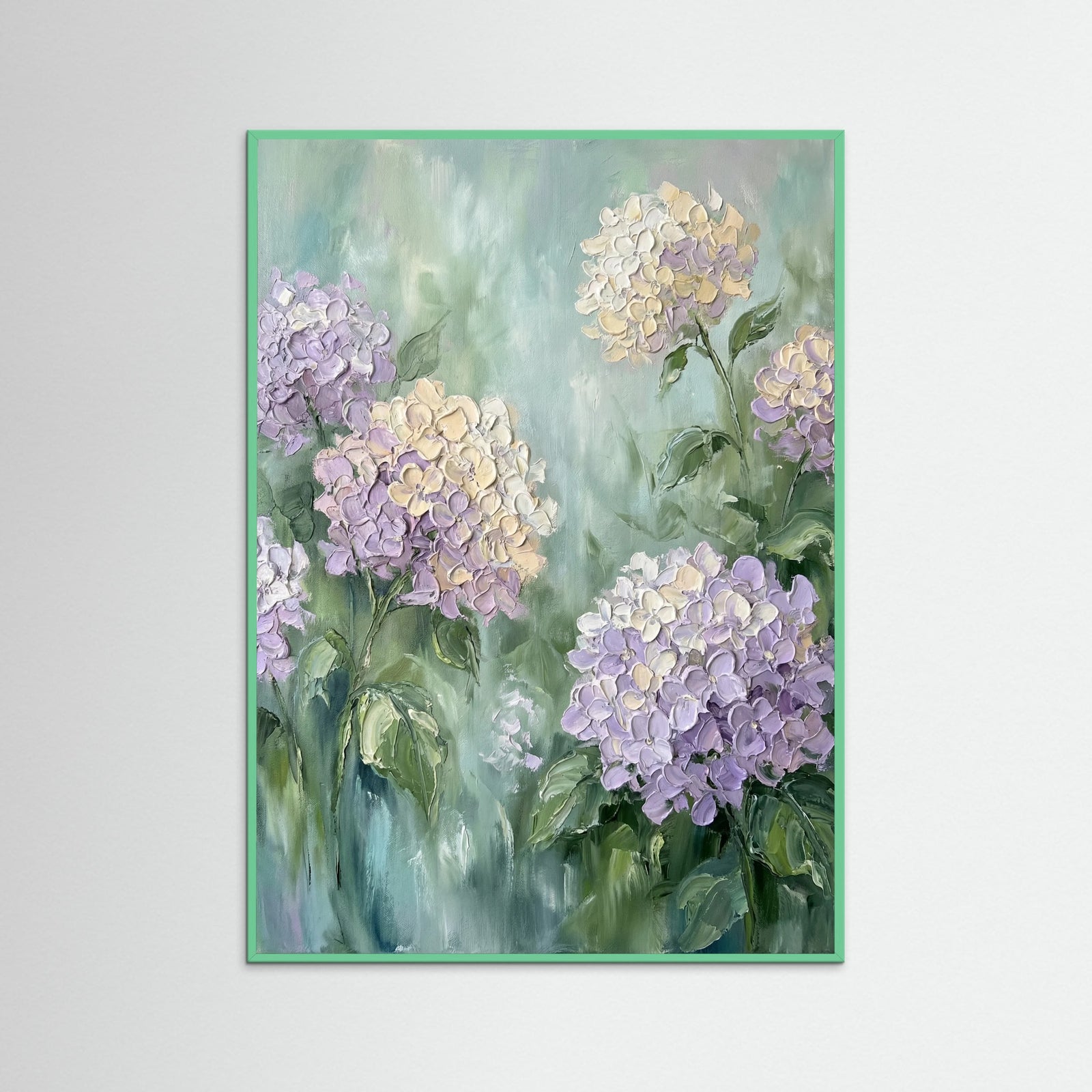 Mint Wood Ethereal Bloom Texture