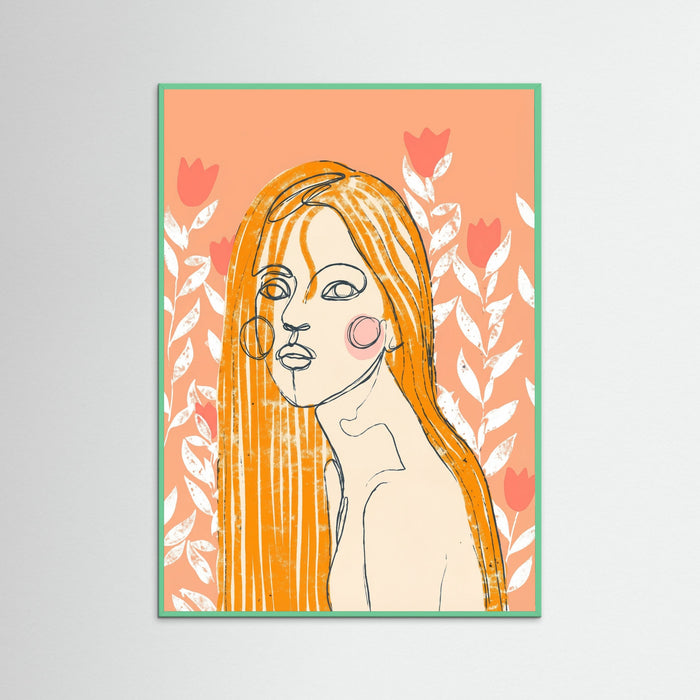Mint Wood Ethereal Bloom