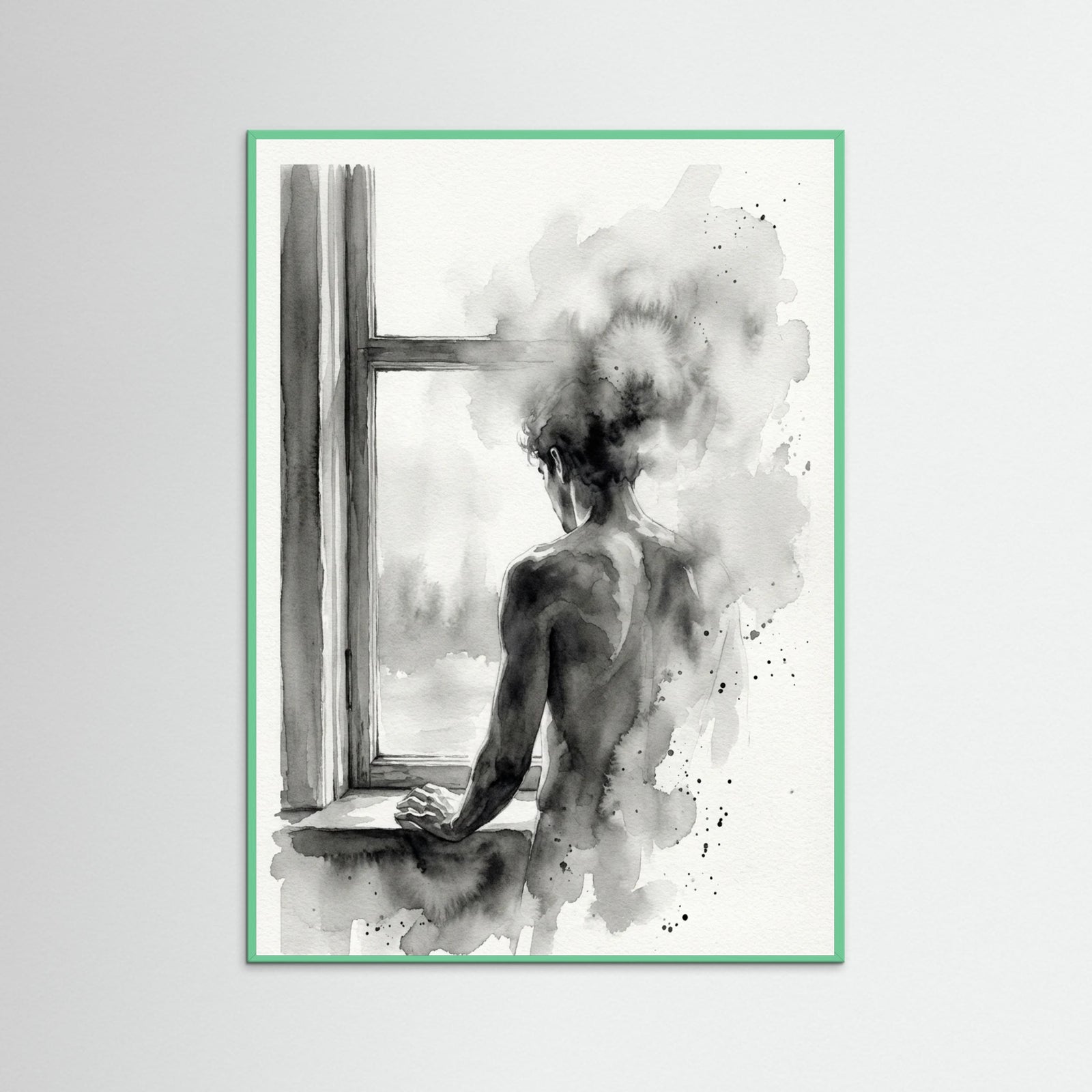 Mint Wood Ethereal Gaze