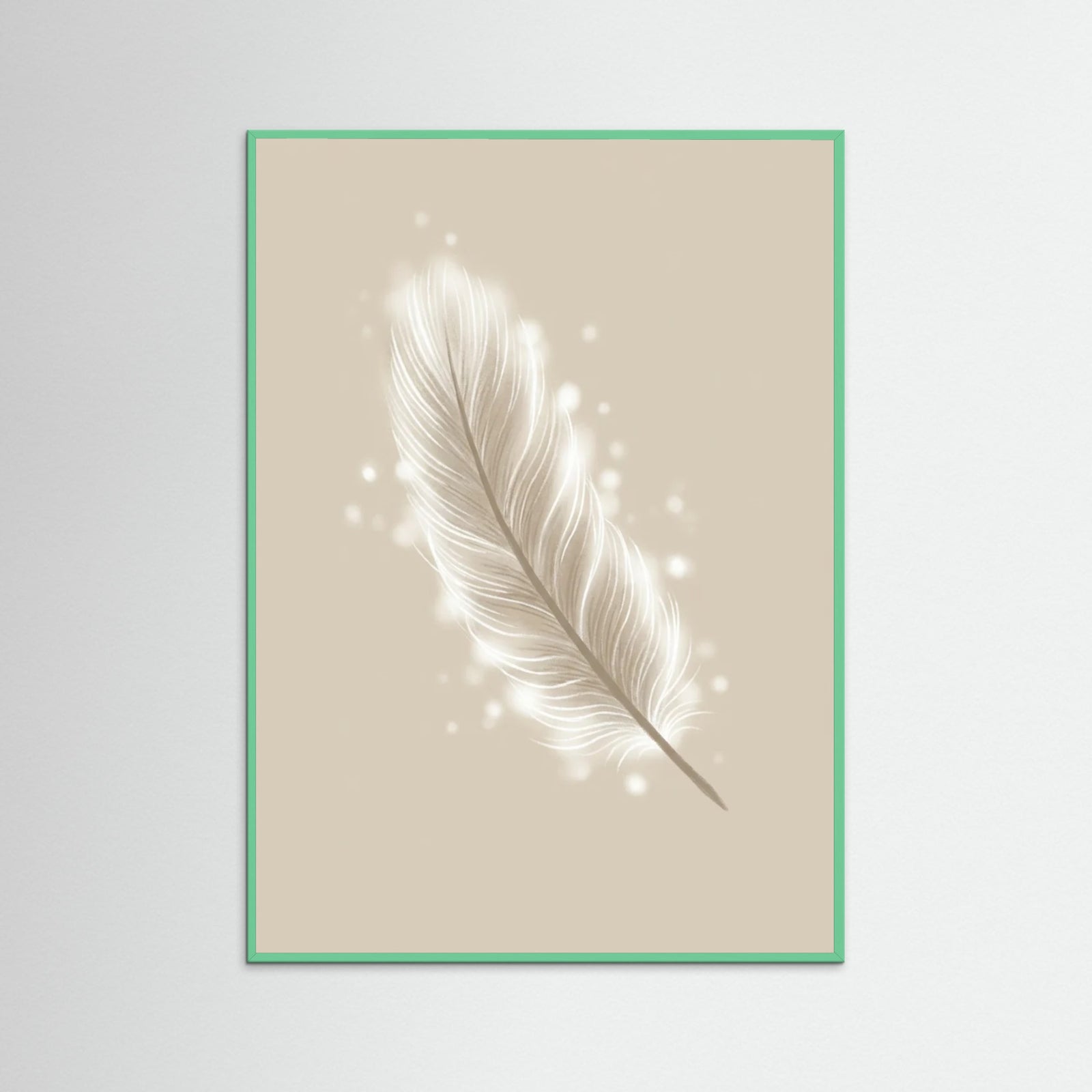 Mint Wood Ethereal Glow