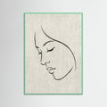 Mint Wood Ethereal Silhouette