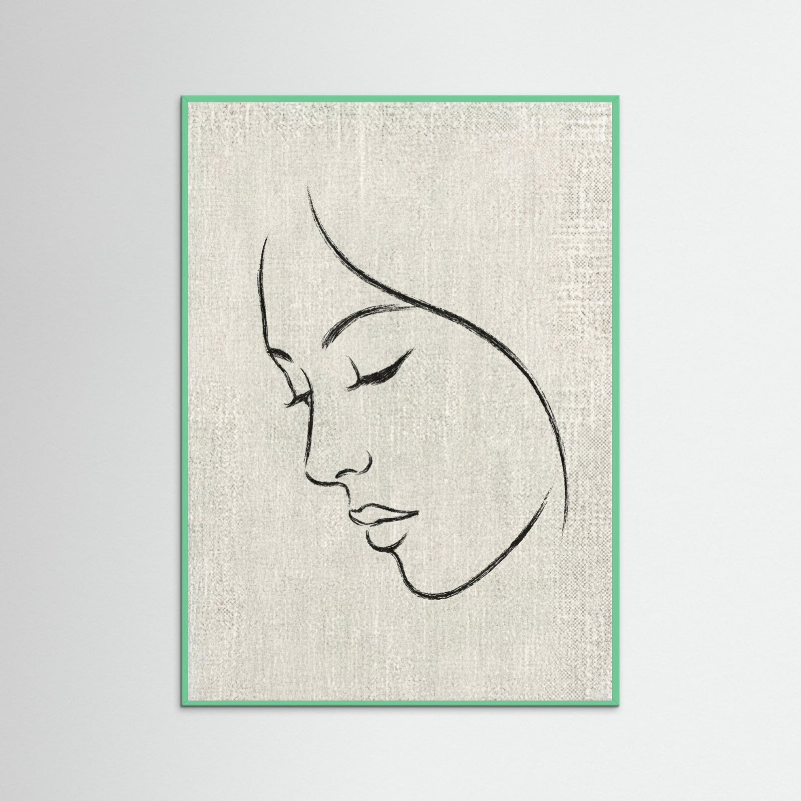 Mint Wood Ethereal Silhouette