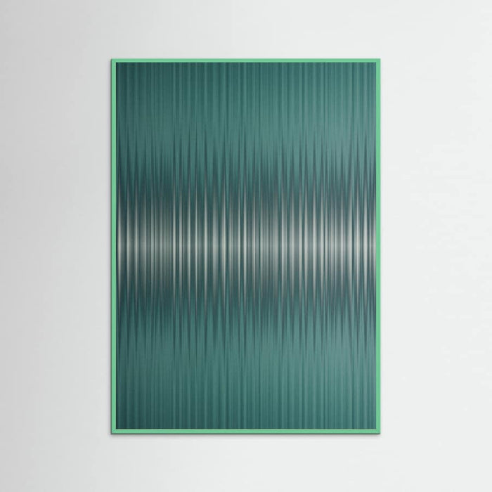Póster Euphoria - Green and White – póster e impresión artística