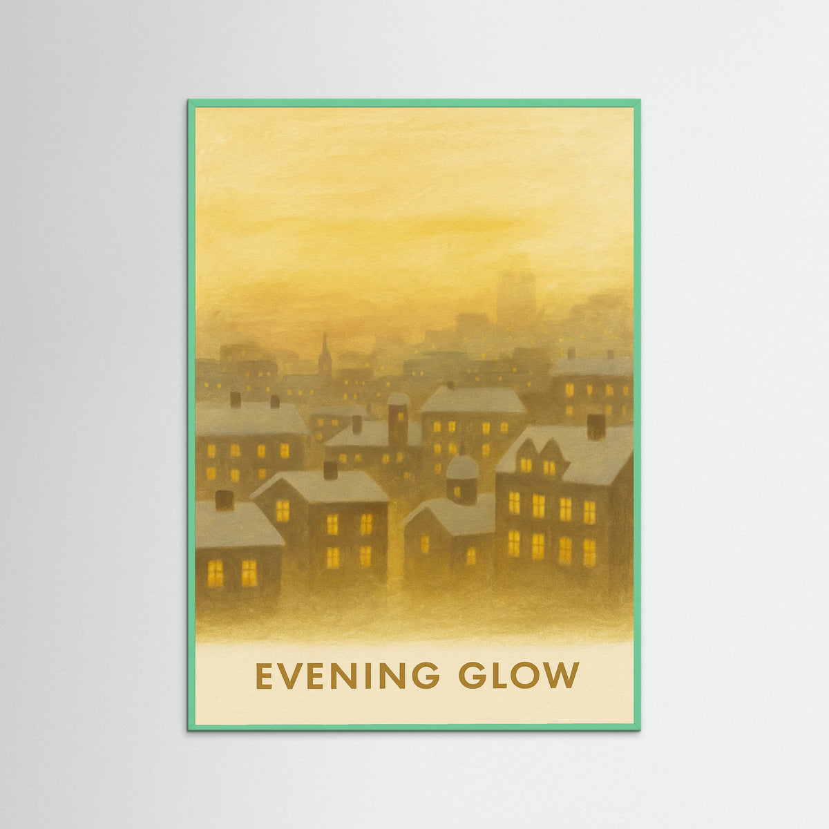 Mint Wood Evening Glow