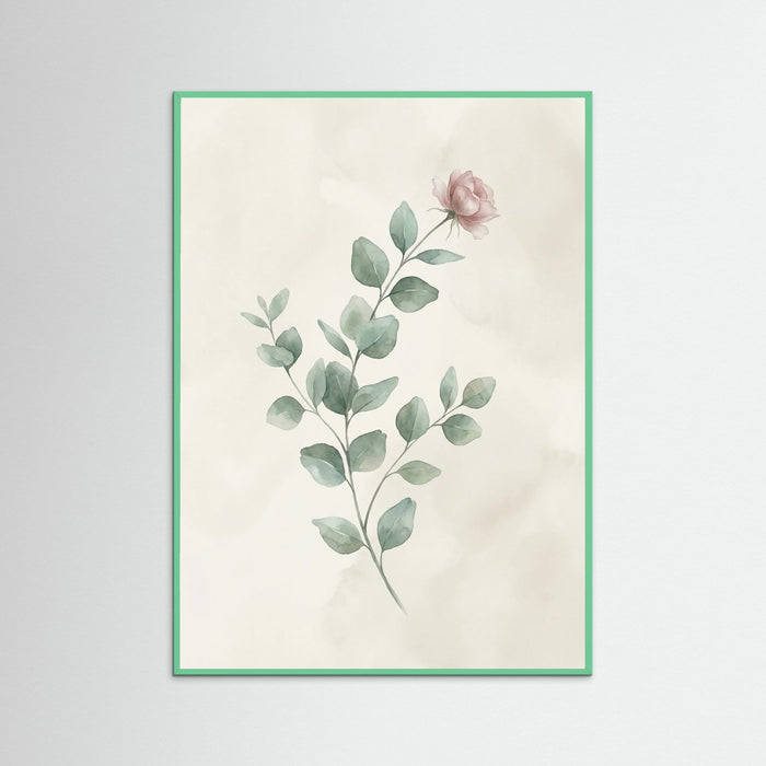 Mint Wood Faded Meadow Blooms