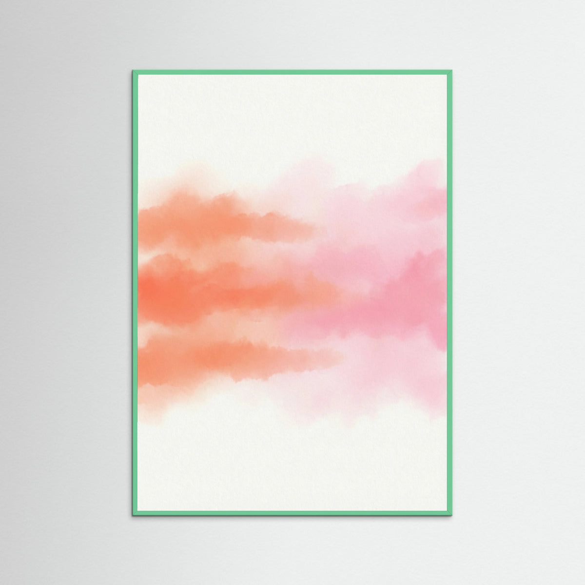 Mint Wood Fading Hues