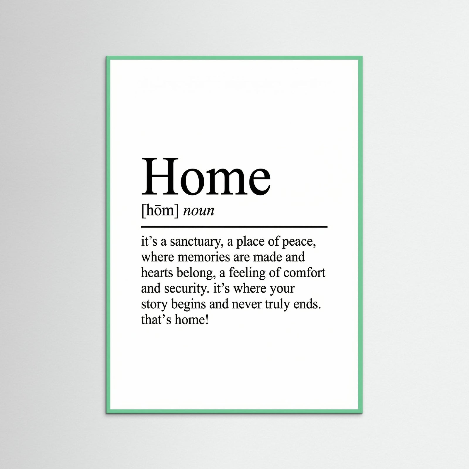 Mint Wood Family Definition Art