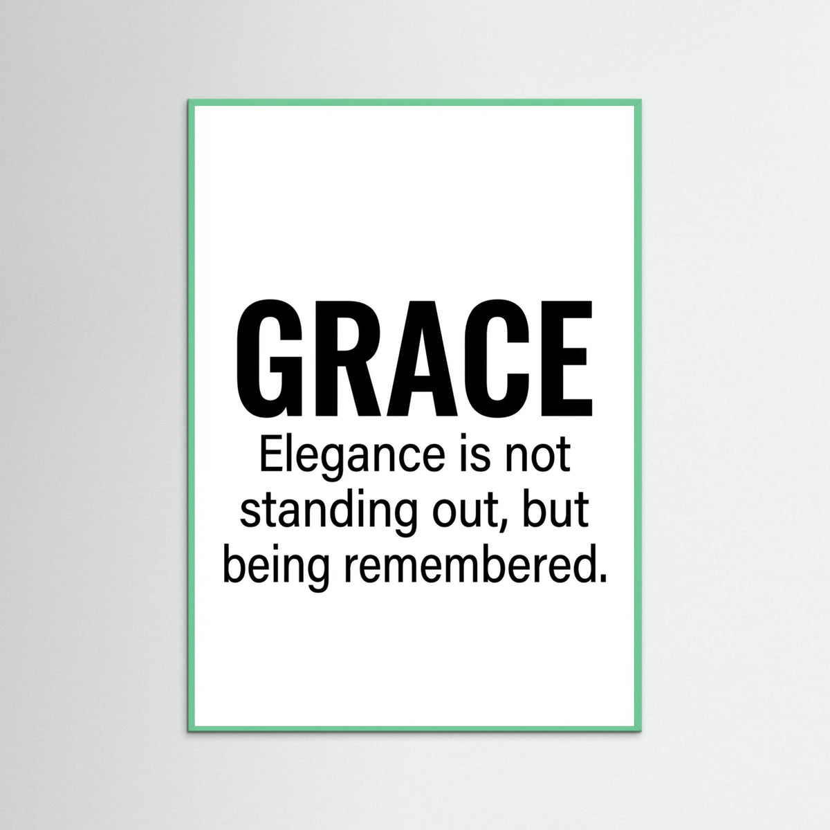 Mint Wood Fashion Statement