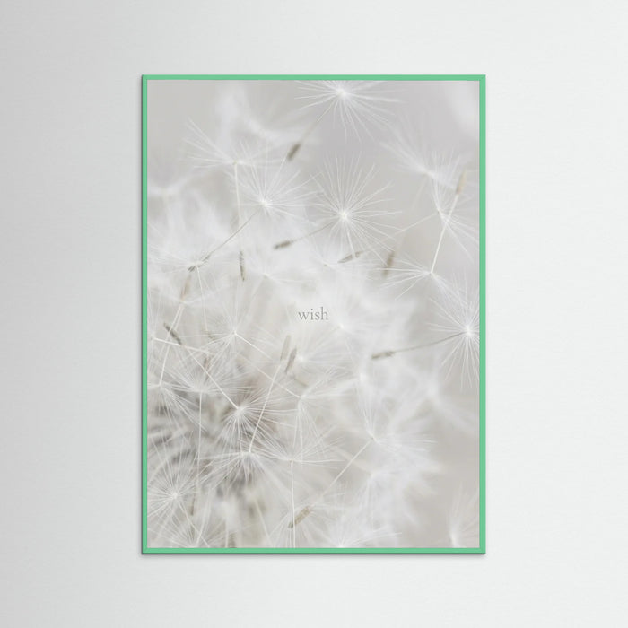 Mint Wood Feathered Dreams