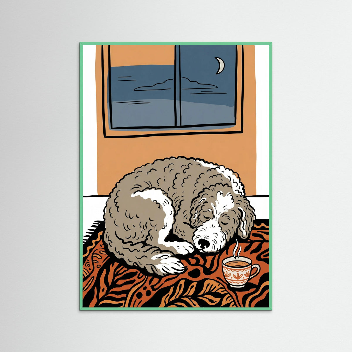 Mint Wood Feline Comfort