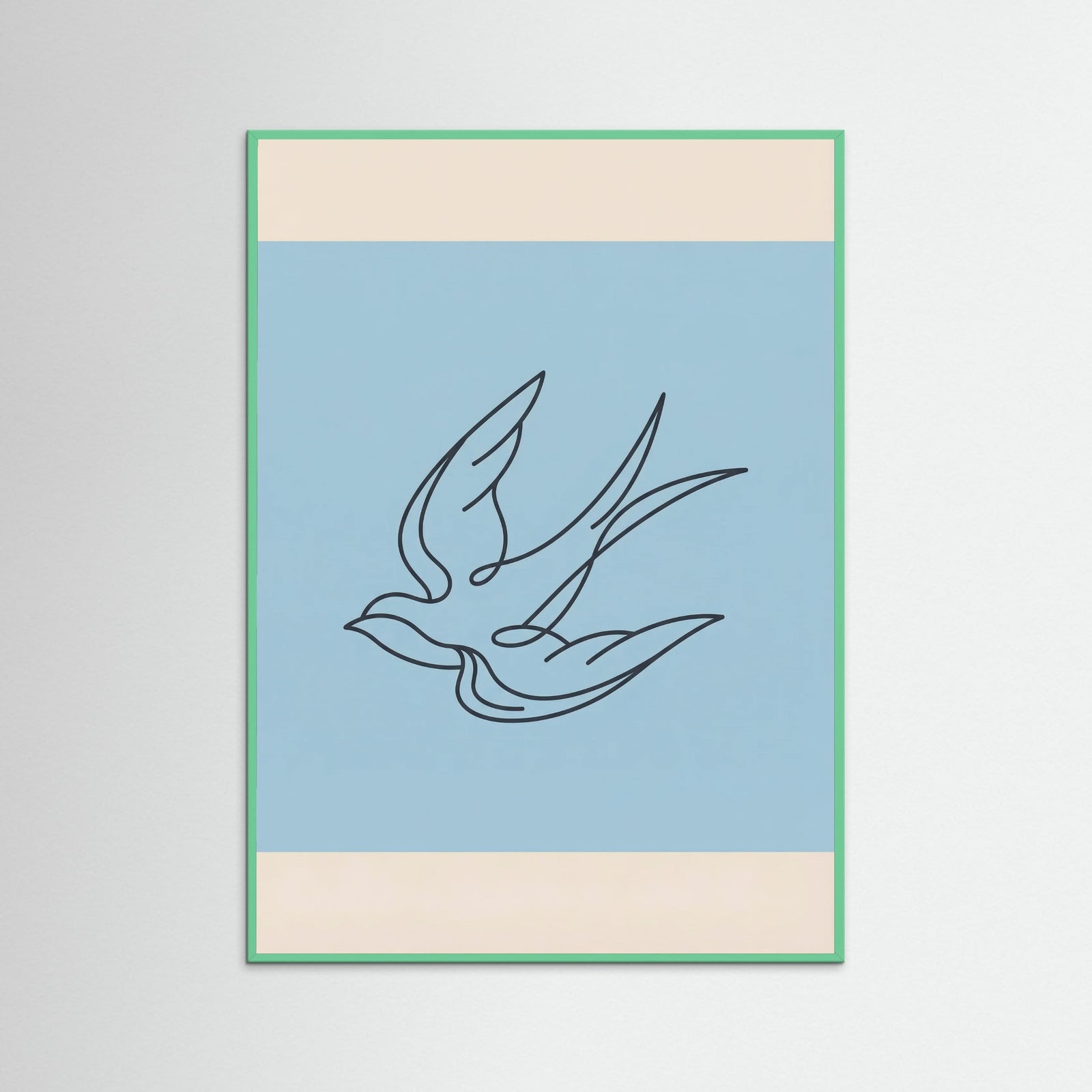 Mint Wood Feline Grace Line