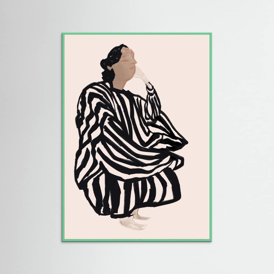 Female Figure 1 Poster – poster and art print