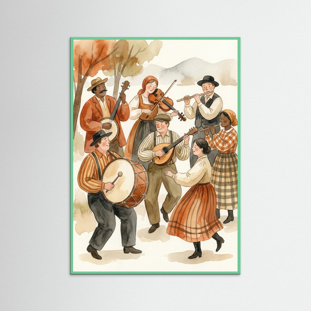 Mint Wood Festive Dance