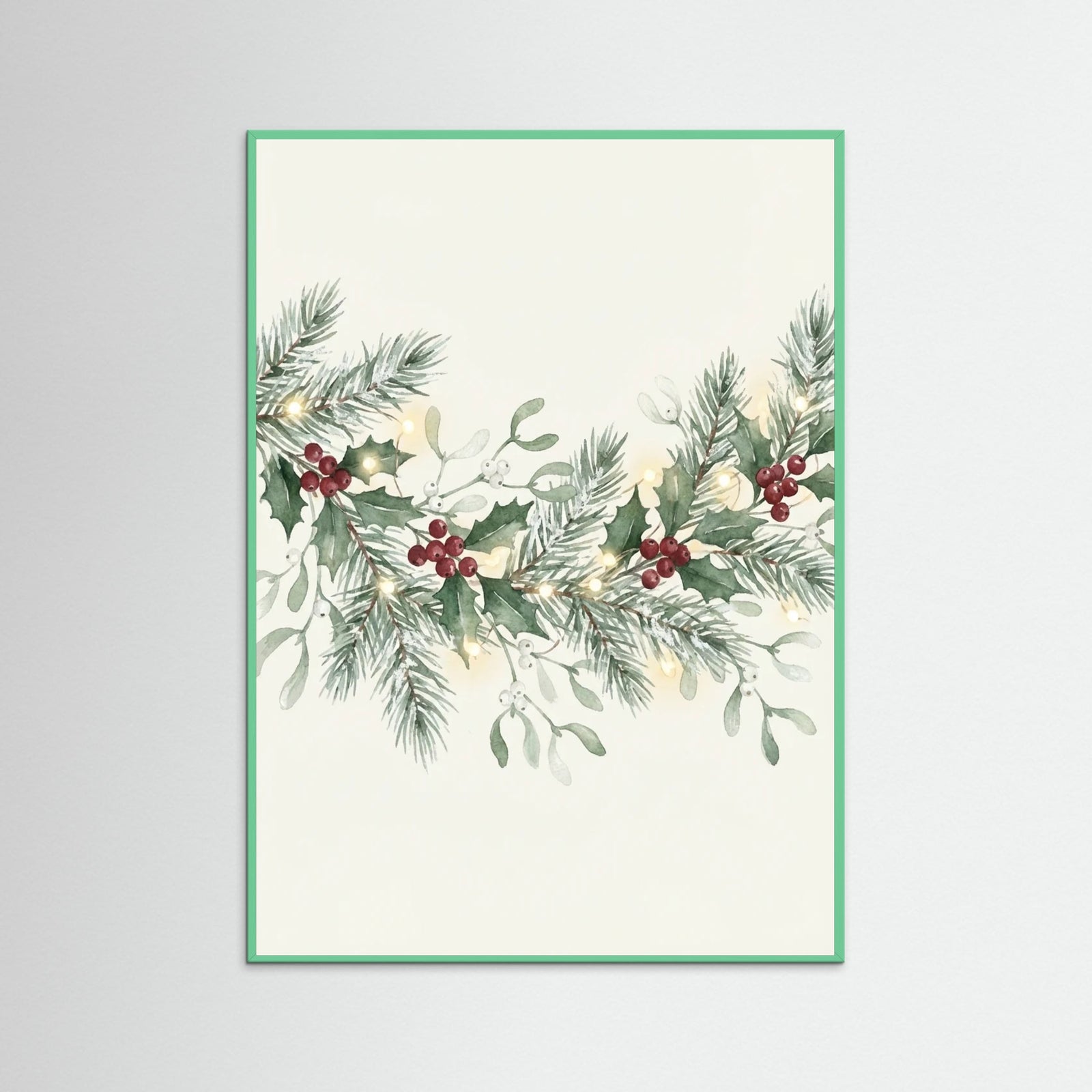 Mint Wood Festive Greens
