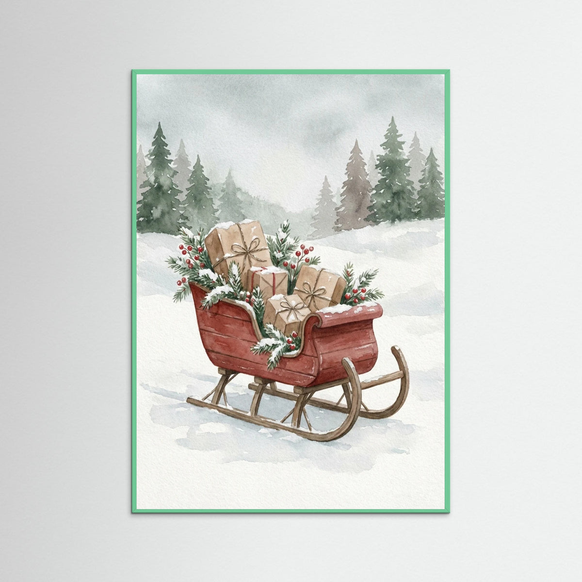 Mint Wood Festive Journey