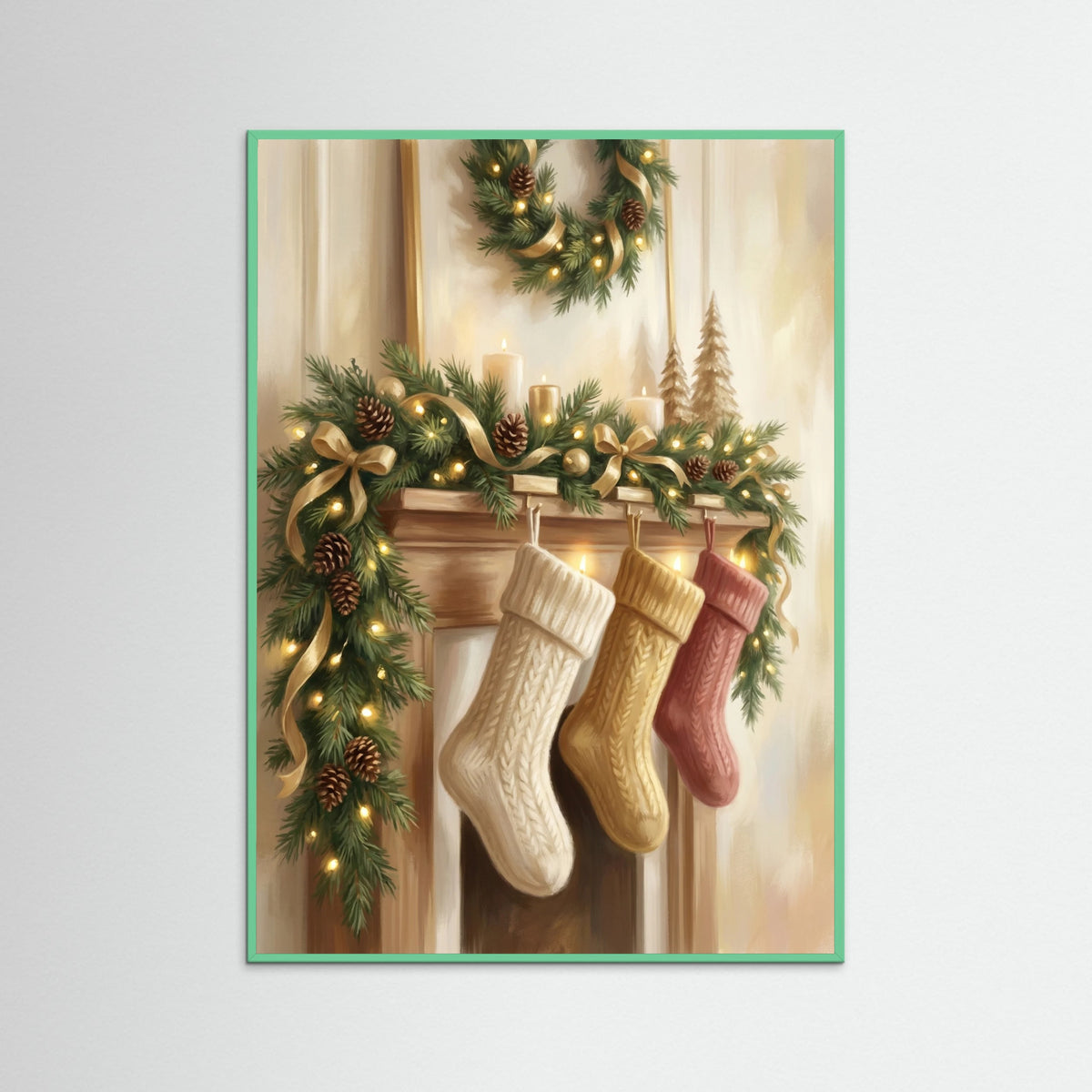 Mint Wood Festive Radiance