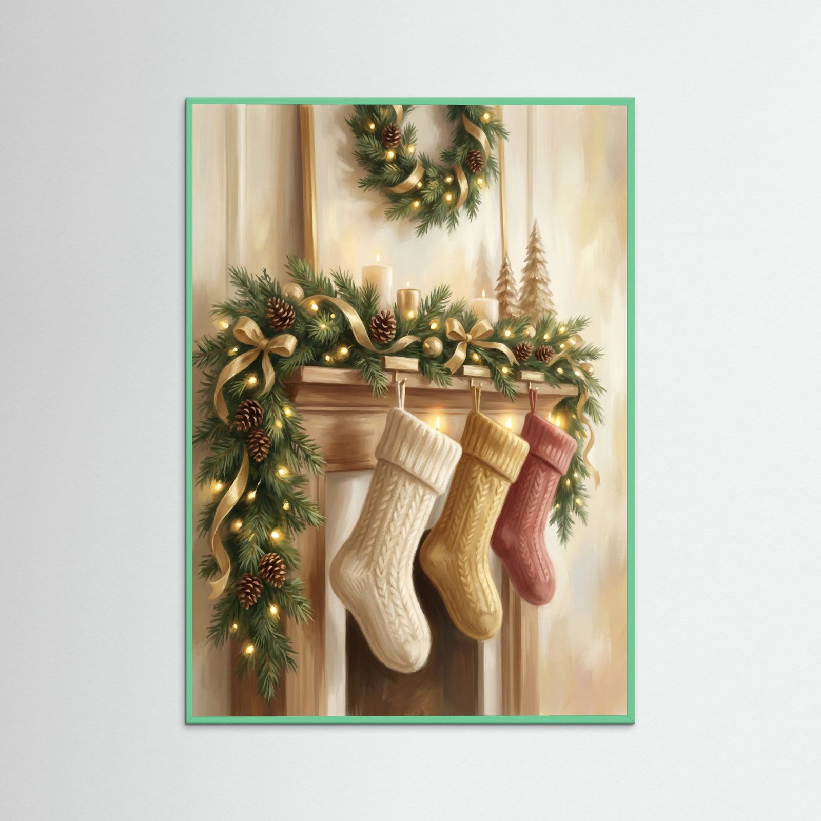 Mint Wood Festive Radiance
